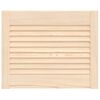 vidaXL Porte d'armoire &agrave; persiennes 39,5x49,4 cm bois de pin massif