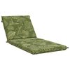 vidaXL Coussin de transat GEMERT 100 % polyester Mod&egrave;le feuille
