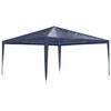 vidaXL Tente de r&eacute;ception 4x4 m bleu
