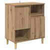 vidaXL Buffets 2 pcs Ch&ecirc;ne artisanal 60 x 35 x 70 cm Bois d'ing&eacute;nierie