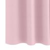 vidaXL Rideaux occultants avec anneaux 2 pcs Rose b&eacute;b&eacute; 260 x 140 cm