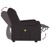 vidaXL Fauteuil de massage inclinable 2 places noir similicuir