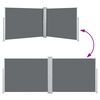 vidaXL Auvent latéral rétractable Anthracite 140 x 1000 cm