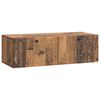 vidaXL Meuble TV mural Bois ancien 98 x 41 x 30 cm Bois d'ing&eacute;nierie