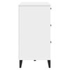vidaXL Commode VIKEN blanc bois d'ingénierie