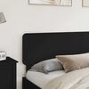 vidaXL T&ecirc;te de lit Ch&ecirc;ne noir 200 cm Bois d'ing&eacute;nierie