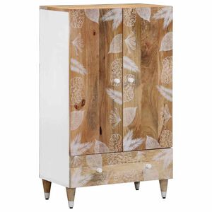 vidaXL Buffet 60x33,5x100 cm bois de manguier massif