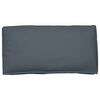vidaXL Ensemble de coussins 3 pcs Anthracite Tissu Oxford