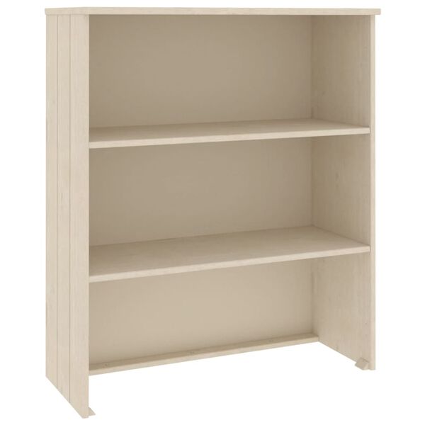 vidaXL Dessus de buffet HAMAR Marron miel 85x35x100 cm Bois de pin