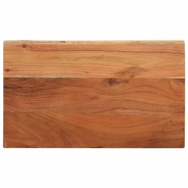 vidaXL Dessus de table 50x20x3,8 cm rectangulaire bois massif d'acacia
