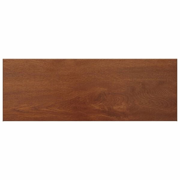 vidaXL Appui de fen&ecirc;tre Bois Brun 120 x 50 x 4,5 cm PVC
