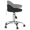 vidaXL Tabouret de massage Noir Similicuir