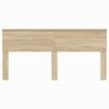vidaXL T&ecirc;te de lit Ch&ecirc;ne Sonoma 180 cm Bois d'ing&eacute;nierie