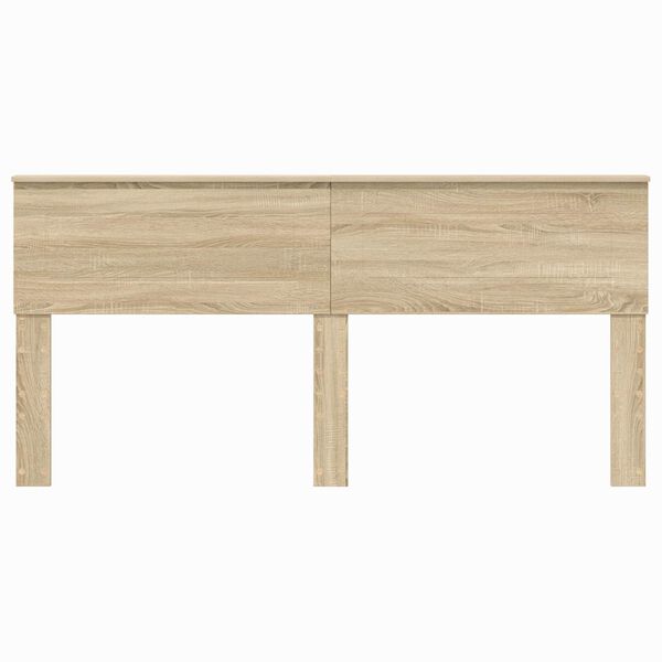 vidaXL T&ecirc;te de lit Ch&ecirc;ne Sonoma 180 cm Bois d'ing&eacute;nierie
