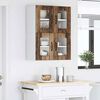 vidaXL Armoire de cuisine 2 pcs Bois ancien 60 x 31 x 40 cm