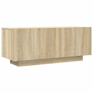 vidaXL Meuble TV Ch&ecirc;ne sonoma 100x35x40 cm Bois d'ing&eacute;nierie