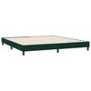 vidaXL Sommier &agrave; lattes de lit sans matelas 180x210 cm velours