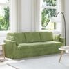 vidaXL Canap&eacute; Vert clair 228 x 78 x 80 cm Velours
