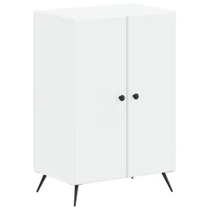 vidaXL Cabinet &agrave; chaussures BREDA 59,5 x 39,5 x 90 cm Blanc