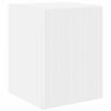 vidaXL Meuble TV mural 30 x 31 x 40 cm Blanc Bois d'ing&eacute;nierie