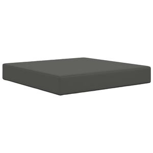 vidaXL Coussin de canap&eacute; d'ext&eacute;rieur Anthracite 60 x 60 x 8 cm