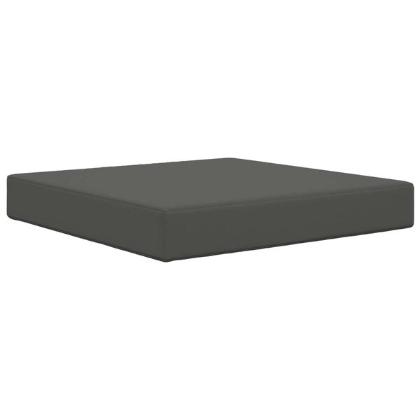 vidaXL Coussin de canap&eacute; d'ext&eacute;rieur Anthracite 60 x 60 x 8 cm