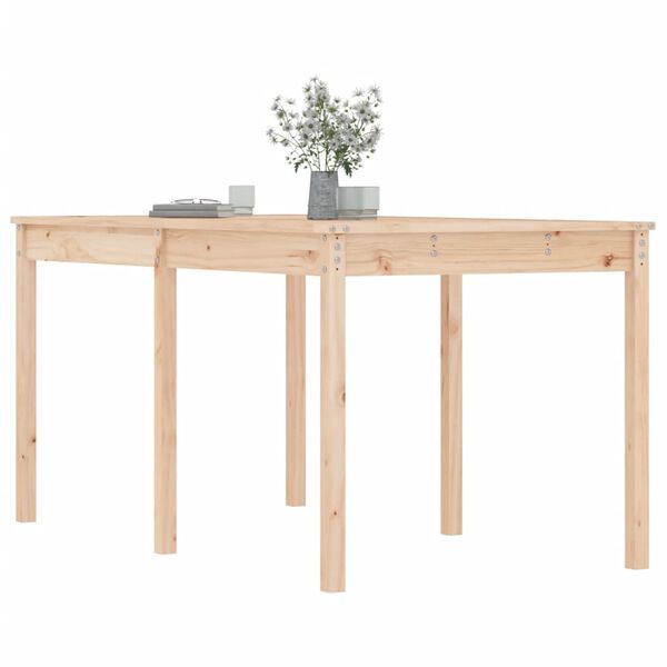 vidaXL Table de jardin 159,5x82,5x76 cm bois massif de pin
