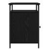 vidaXL Cabinet de chevet Ch&ecirc;ne noir 40 x 42 x 60cm Bois d'ing&eacute;nierie