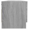 vidaXL Garde-robe Sonoma gris 100x32,5x35 cm Bois d'ing&eacute;nierie