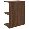 vidaXL Tables de chevet 2 pcs ch&ecirc;ne marron bois d'ing&eacute;nierie