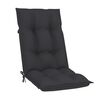 vidaXL Chaises inclinables de jardin et coussins lot de 6 Teck solide