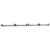 vidaXL Kit de quincaillerie de porte coulissante 366 cm acier noir