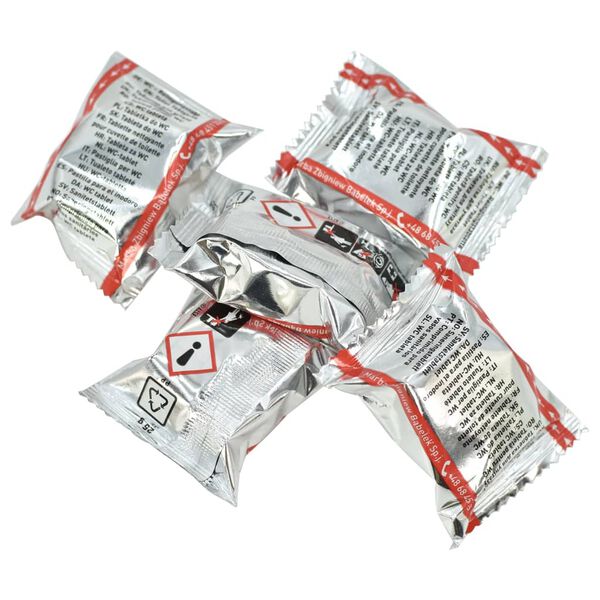 vidaXL Tablettes nettoyantes pour cuvette de toilette 100 pcs