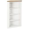 vidaXL Armoire d'angle 59x36x100 cm Bois de ch&ecirc;ne massif