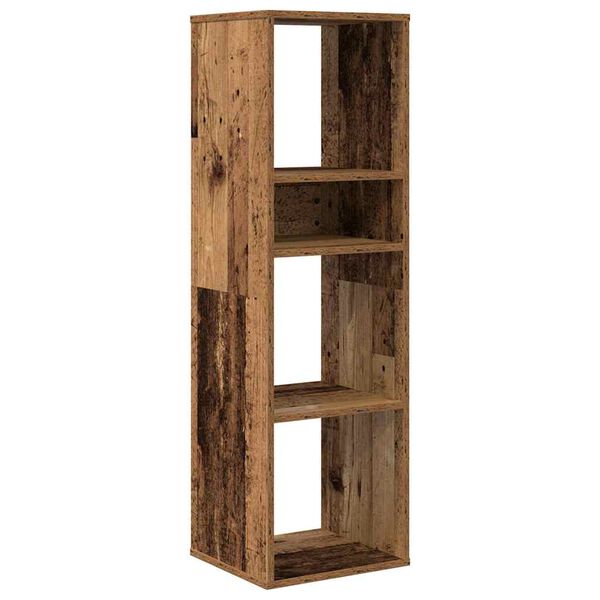 vidaXL Biblioth&egrave;que vieux bois 34x31x112 cm bois d'ing&eacute;nierie