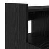 vidaXL Bureau Ch&ecirc;ne noir 97 x 45 x 90 cm Bois d'ing&eacute;nierie
