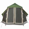 vidaXL Tente Tipi familiale avec toit Vert 404 x 370 x 270 cm