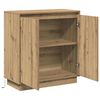 vidaXL Buffet LED Chêne artisanal 71 x 34,5 x 75 cm Bois d'ingénierie