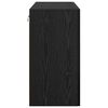 vidaXL Armoire Murale Ch&ecirc;ne noir 60 x 31 x 60 cm Bois d'ing&eacute;nierie