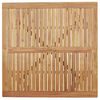 vidaXL Table de jardin carr&eacute;e 110x110x75 cm bois d'acacia solide