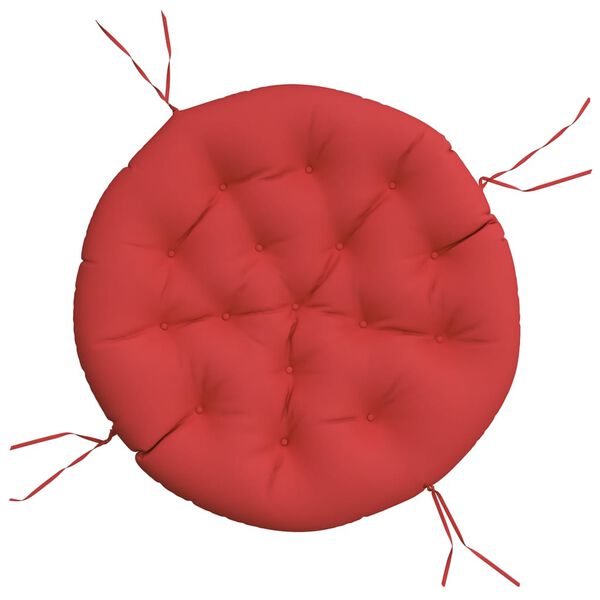 vidaXL Coussin rond rouge &Oslash; 100 x11 cm tissu oxford