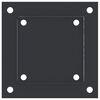 vidaXL Bases de poteau carr&eacute;es 4 pcs anthracite 121x121 mm