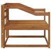 vidaXL Sofa de milieu ext&eacute;rieur Bois d'Acacia Massif Naturel