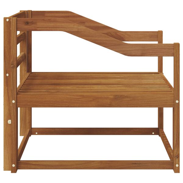 vidaXL Sofa de milieu ext&eacute;rieur Bois d'Acacia Massif Naturel