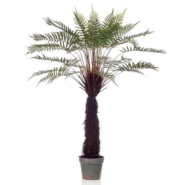 Emerald Arbre artificiel de foug&egrave;re Dicksonia 125 cm en pot
