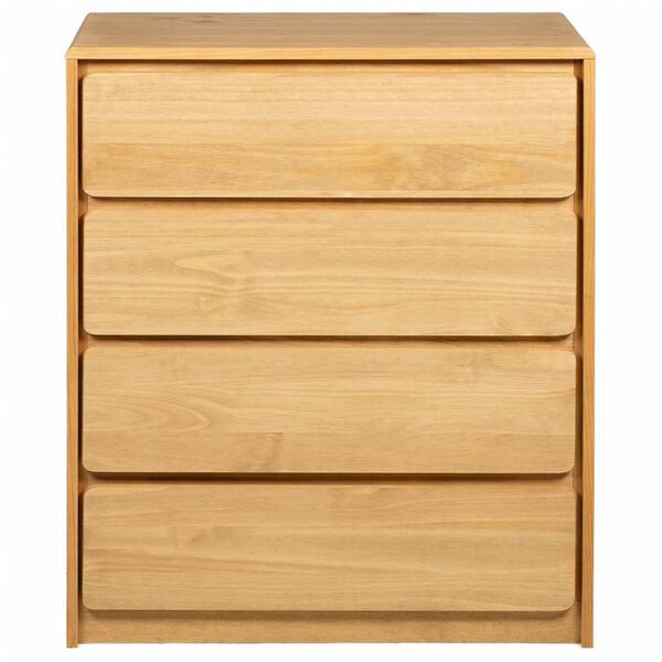 vidaXL Commode SAUDA chêne 76,5x39x91 cm bois de pin massif
