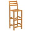 vidaXL Ensemble de bar d'ext&eacute;rieur 3 pcs Bois d'acacia massif
