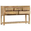 vidaXL Buffet 120x30x75 cm bois de manguier massif