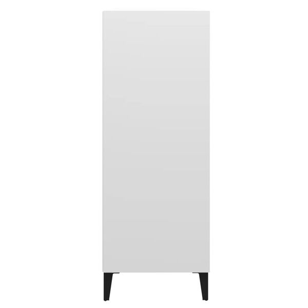 vidaXL Buffet Blanc 69,5x32,5x90 cm Bois d'ingénierie