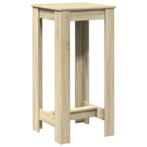 vidaXL Table de bar chêne sonoma 51x50x103,5 cm bois d'ingénierie